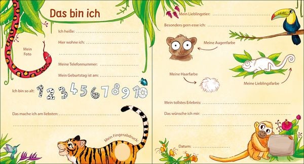 Produktbild: Meine Kindergarten-Freunde (Magische Wesen, Tiere & Co.)