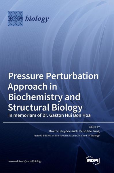 Produktbild: Pressure Perturbation Approach in Biochemistry and Structural Biology