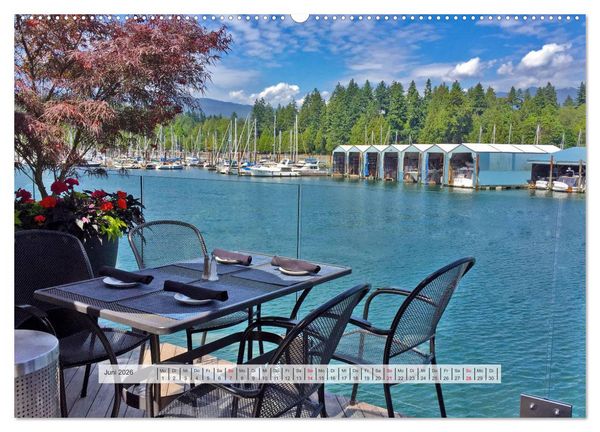Produktbild: Vancouver Kanada 2026 (hochwertiger Premium Wandkalender 2026 DIN A2 quer), Kunstdruck in Hochglanz