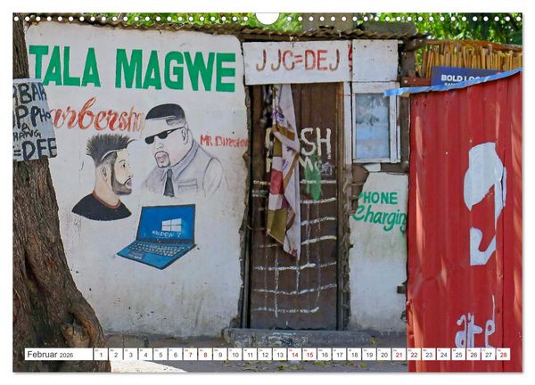 Produktbild: Barbershops in Afrika (Wandkalender 2026 DIN A3 quer), CALVENDO Monatskalender