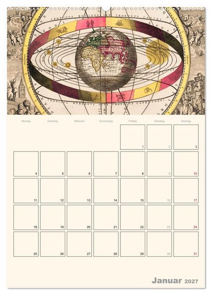 Produktbild: Zu den Sternen - mit Planerfunktion (hochwertiger Premium Wandkalender 2027 DIN A2 hoch), Kunstdruck in Hochglanz