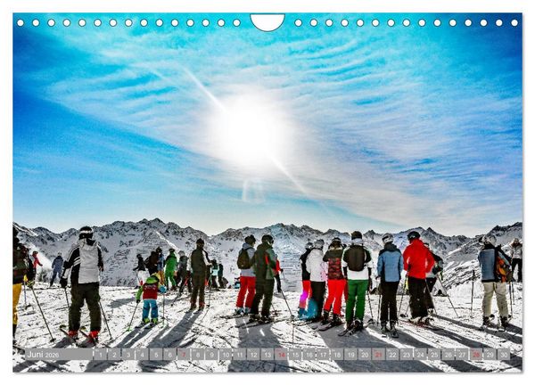 Produktbild: St. Anton am Arlberg (Wandkalender 2026 DIN A4 quer), CALVENDO Monatskalender