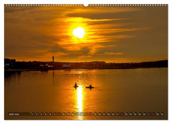 Produktbild: Amrum Insel am Wattenmeer (Wandkalender 2026 DIN A2 quer), CALVENDO Monatskalender
