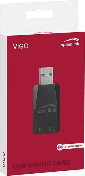 Produktbild: Speedlink Vigo Usb Sound Card, Black
