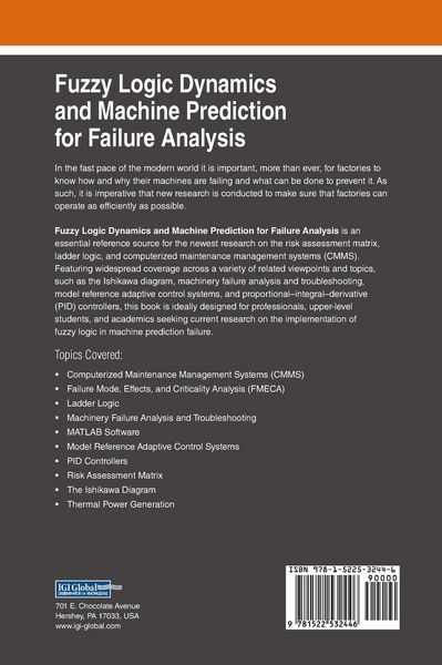 Produktbild: Fuzzy Logic Dynamics and Machine Prediction for Failure Analysis