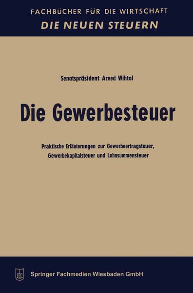 Produktbild: Die Gewerbesteuer