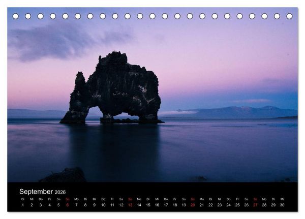 Produktbild: Himmels-Bilder - Die gro&szlig;e Weite (Tischkalender 2026 DIN A5 quer), CALVENDO Monatskalender
