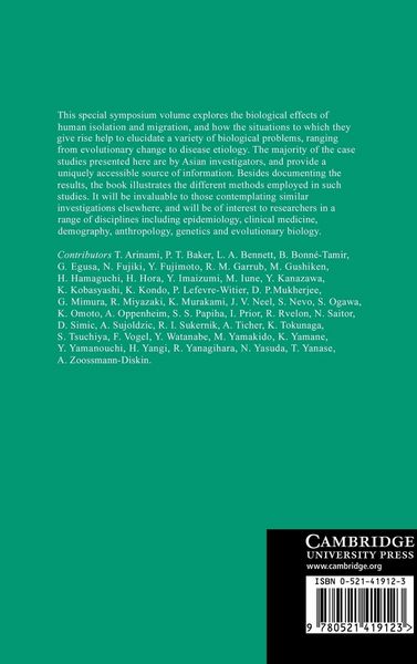Produktbild: Isolation, Migration and Health