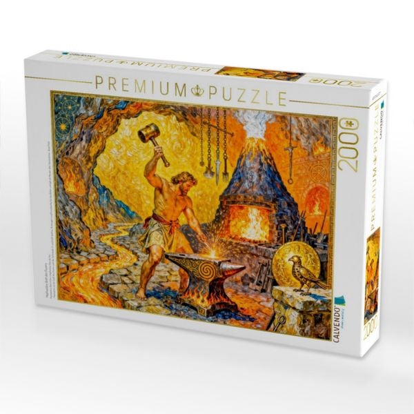 Produktbild: CALVENDO Puzzle Hephaistos Gott des Feuers | 2000 Teile Lege-Gr&ouml;&szlig;e 90x67cm Foto-Puzzle f&uuml;r gl&uuml;ckliche Stunden