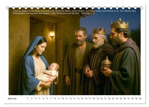 Produktbild: Der Weg von drei&szlig;ig Jahren (Tischkalender 2026 DIN A5 quer), CALVENDO Monatskalender