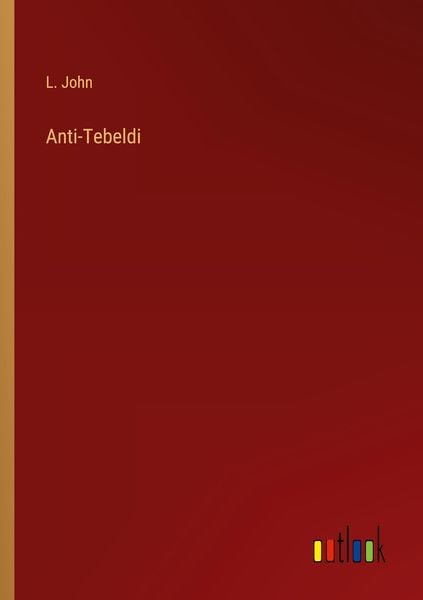 Produktbild: Anti-Tebeldi