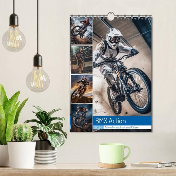 Produktbild: BMX Action (Wandkalender 2026 DIN A4 hoch), CALVENDO Monatskalender