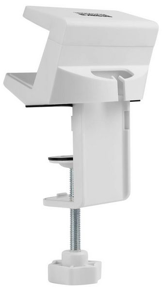 Produktbild: SpeaKa Professional Universal Klemmhalterung f&uuml;r Steckdosenleiste SP-PSH-001 SP-13403152 Wei&szlig; 1 St.