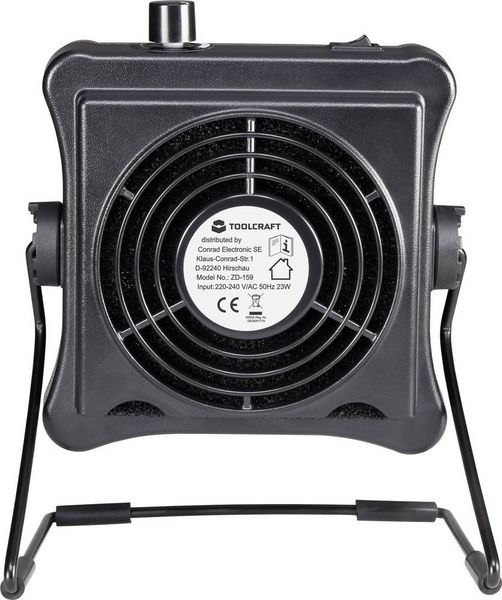 Produktbild: TOOLCRAFT ZD-159 L&ouml;trauchabsaugung 220 V/AC, 240 V/AC 23W 10 m&sup3;/h, 72 m&sup3;/h