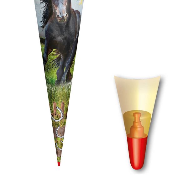 Produktbild: Motivschult&uuml;te 70 cm, Power Horse