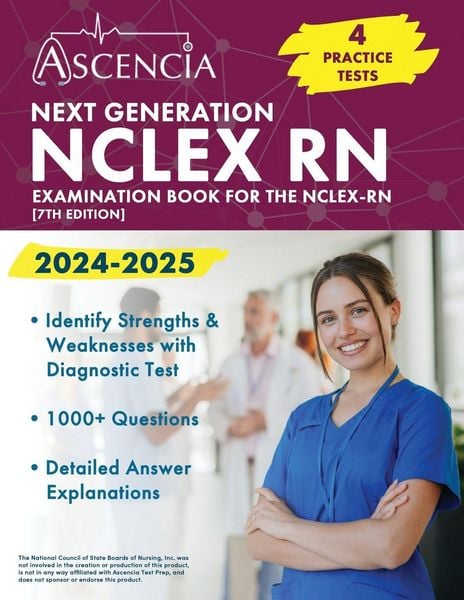 Produktbild: Next Generation NCLEX RN Examination Book 2024-2025