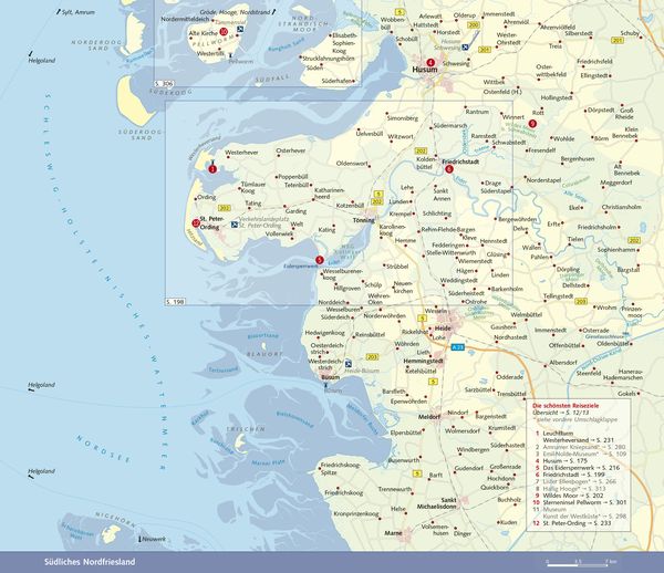 Produktbild: TRESCHER Reisef&uuml;hrer Nordfriesland