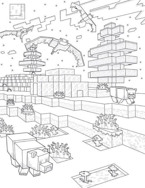 Produktbild: Minecraft: Das ultimative Minecraft-Malbuch