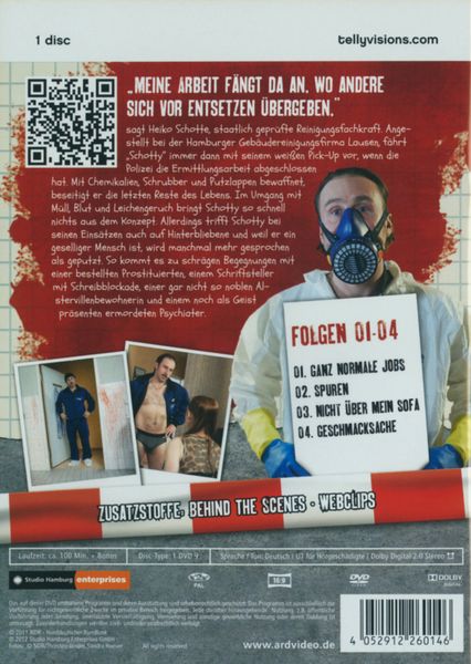 Produktbild: Der Tatortreiniger 1/Folge 01-04