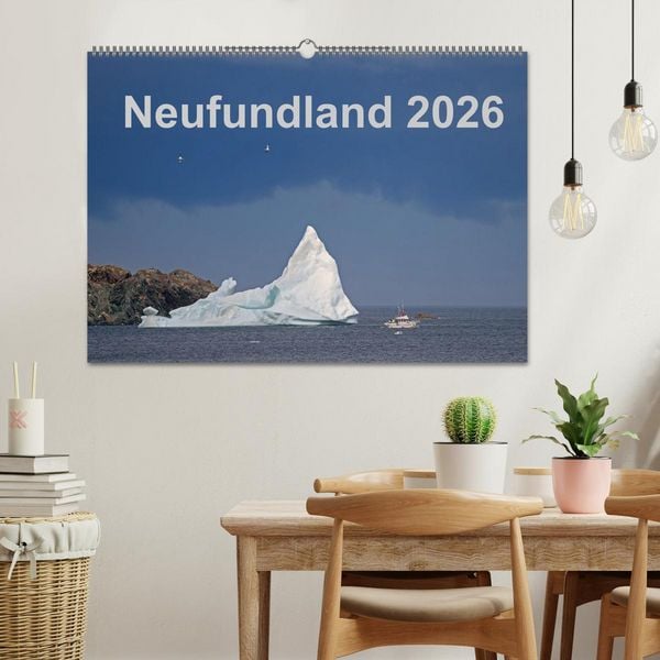 Produktbild: Neufundland 2026 (Wandkalender 2026 DIN A2 quer), CALVENDO Monatskalender