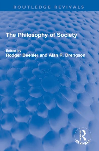 Produktbild: The Philosophy of Society