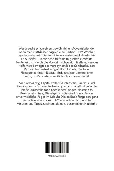 Produktbild: Der inoffizielle Klo-Adventskalender f&uuml;r THW-Helfer