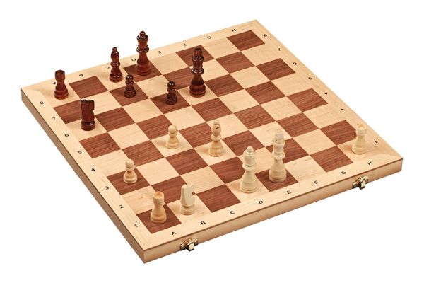 Schach mit Randbeschriftung - 2724 Philos-Spiele