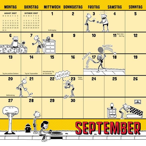 Produktbild: Gregs Kalender 2027