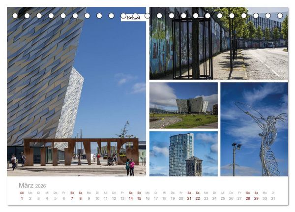 Produktbild: Erlesene Ansichten Britanniens (Tischkalender 2026 DIN A5 quer), CALVENDO Monatskalender