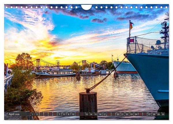 Produktbild: Wilhelmshaven - Bezaubernde Momente (Wandkalender 2026 DIN A4 quer), CALVENDO Monatskalender