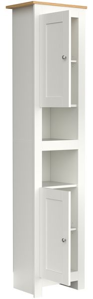 Produktbild: Holz Badm&ouml;bel Badschrank Hochschrank Regal Balusa