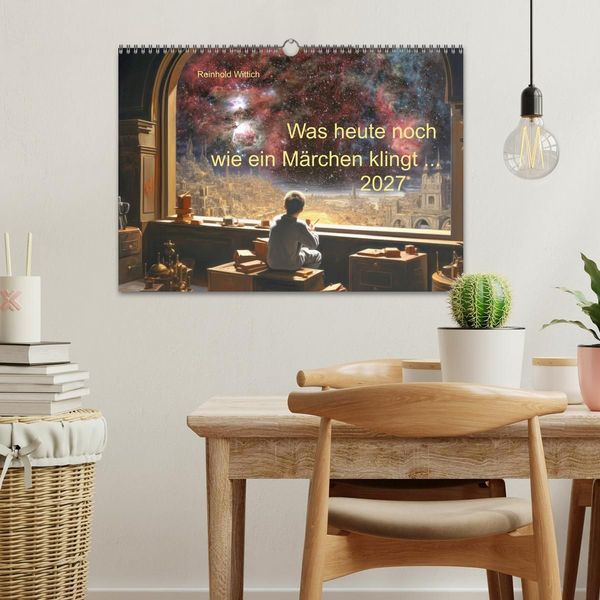 Produktbild: Was heute noch wie ein M&auml;rchen klingt... (Wandkalender 2027 DIN A3 quer), CALVENDO Monatskalender