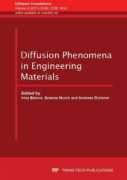 Produktbild: Diffusion Phenomena in Engineering Materials