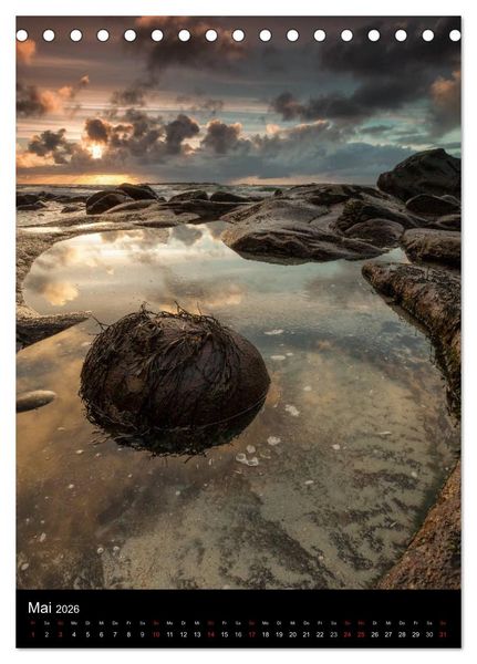 Produktbild: LANDSCHAFT AM WASSER (Tischkalender 2026 DIN A5 hoch), CALVENDO Monatskalender