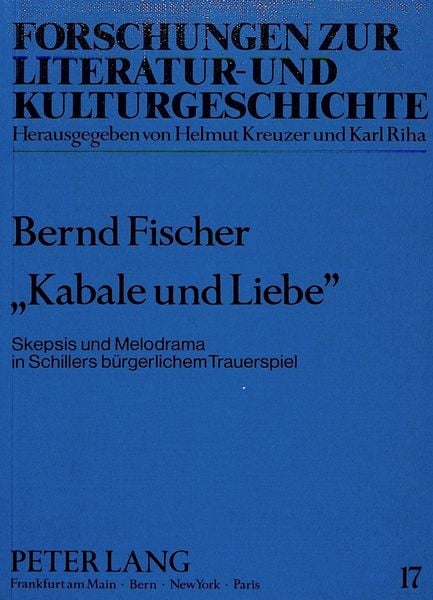 Produktbild: &laquo;Kabale und Liebe&raquo;