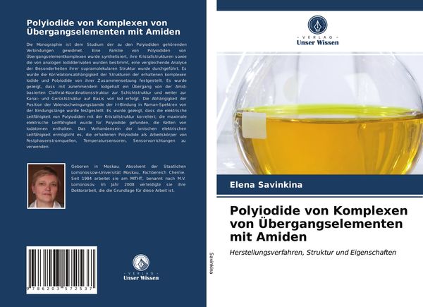 Produktbild: Polyiodide von Komplexen von &Uuml;bergangselementen mit Amiden