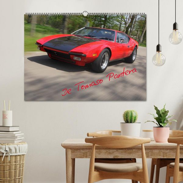 Produktbild: De Tomaso Pantera (Wandkalender 2026 DIN A2 quer), CALVENDO Monatskalender