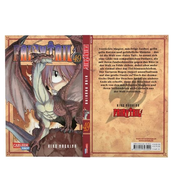 FAIRY TAIL(1)〜(49) Fairy Tail 49: Mashima, Hiro: 9783551797490: Amazon.com: Books