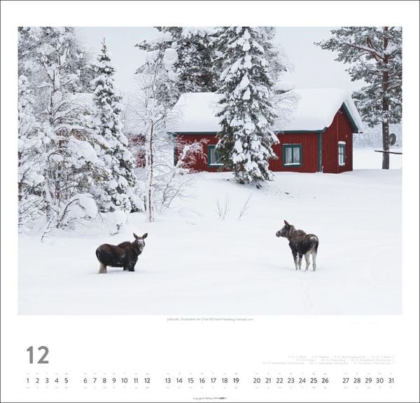 Produktbild: Schweden Kalender 2027 - Licht und Wasser
