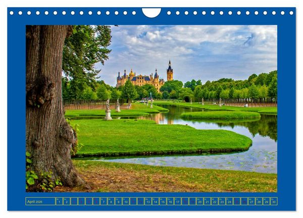 Produktbild: Schwerin - Wir sind Welterbe (Wandkalender 2026 DIN A4 quer), CALVENDO Monatskalender