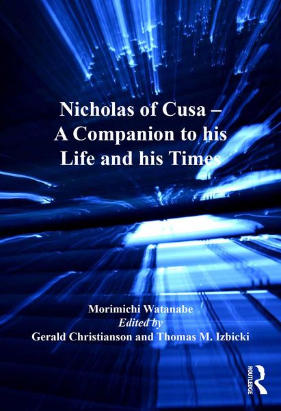 Produktbild: Nicholas of Cusa - A Companion to his Life and his Times
