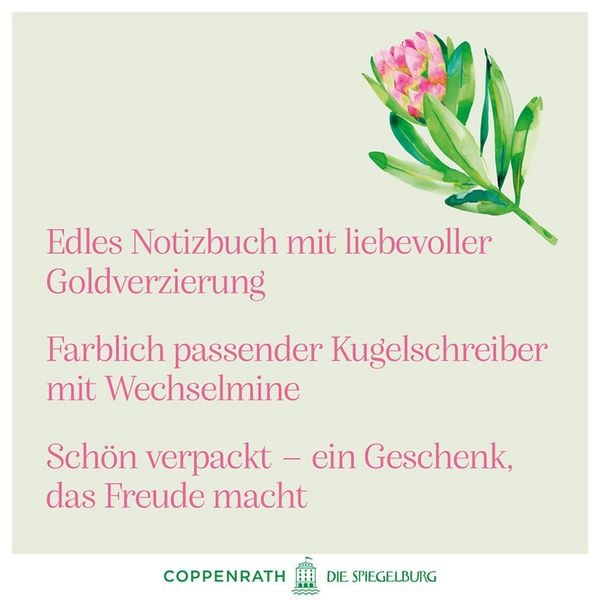 Produktbild: Geschenkset: Notizbuch mit Kugelschreiber