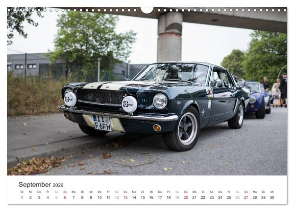 Produktbild: Amerikanische Oldtimer - Vintage US Cars auf Hamburgs Stra&szlig;en (Wandkalender 2026 DIN A3 quer), CALVENDO Monatskalender