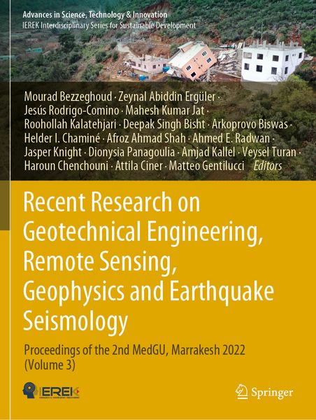 Produktbild: Recent Research on Geotechnical Engineering, Remote Sensing, Geophysics and Earthquake Seismology