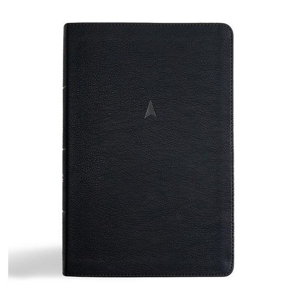 Produktbild: CSB Men's Daily Bible, Black Leathertouch, Indexed