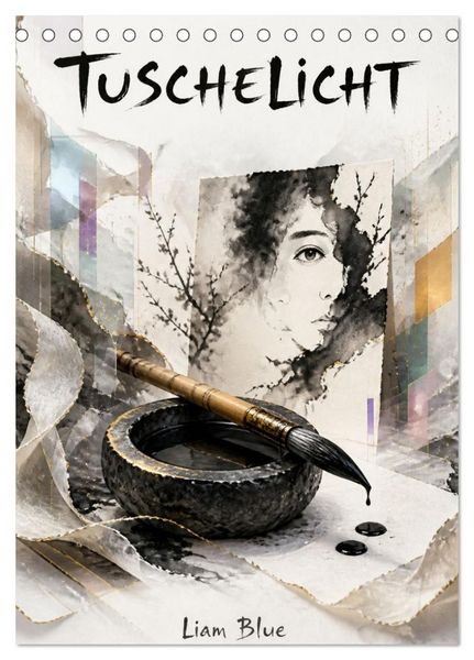 Produktbild: Tuschelicht (Tischkalender 2027 DIN A5 hoch), CALVENDO Monatskalender