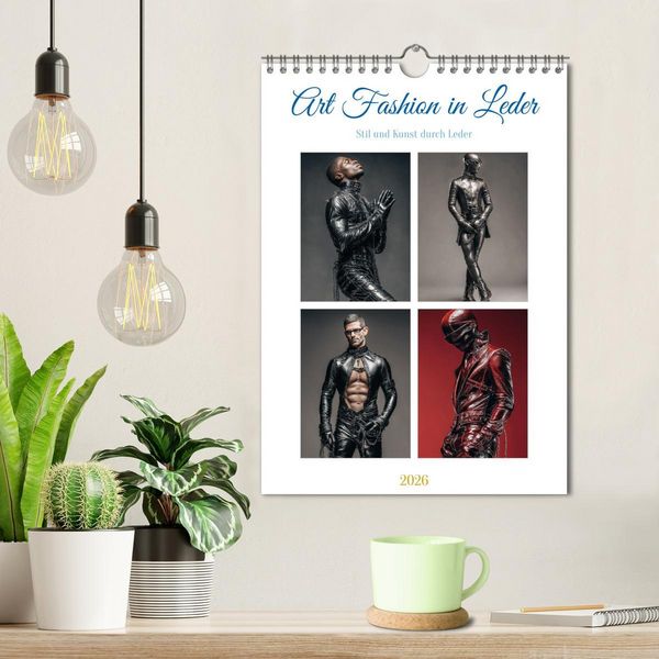 Produktbild: Art Fashion in Leder (Wandkalender 2026 DIN A4 hoch), CALVENDO Monatskalender