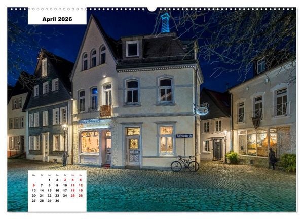 Produktbild: L&uuml;denscheid - Die Altstadt 2026 (Wandkalender 2026 DIN A2 quer), CALVENDO Monatskalender
