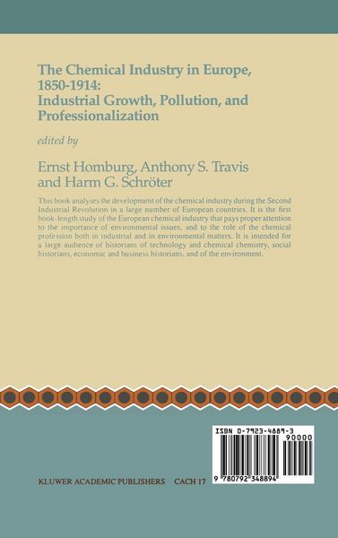 Produktbild: The Chemical Industry in Europe, 1850&ndash;1914