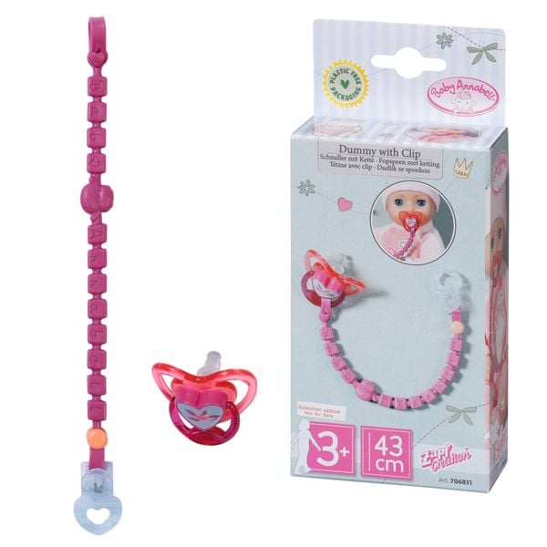 Baby Annabell Schnuller mit Clip